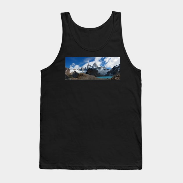 Fitz Roy peak Tank Top by FollowHedgehog